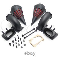 Cone Spike Air Cleaner Kit Intake Filter For Suzuki Boulevard M109 (All Year)Bla