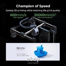 Creality K1C 3D Printer 600mm/s Max Printing Speed Auto Leveling and AI Camera