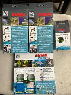 EHEIM Classic Canister Filter 2215, Classic 350 Plus Over 40 Dollars Bonus Items