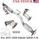 Epa All 3 Catalytic Converter Set For Infiniti Qx60 3.5l 2014-2020 With Ypipe