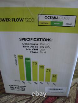 Eshopps Overflow Boxes Power Flow 1200 for Aquarium Tanks