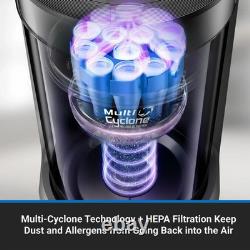 Eureka Self-Emptying Robot Vacuum HEPA Filter, Smart Navigation & Voice Control