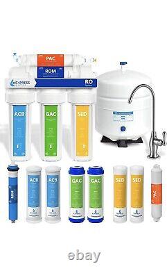 Express Water RO5DX Reverse Osmosis Filtration NSF Certified 5 Stage RO System