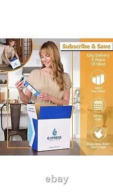 Express Water RO5DX Reverse Osmosis Filtration NSF Certified 5 Stage RO System