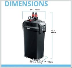 Fluval 407 Canister Filter, 50 100 US Gal / 150 500 L #A449