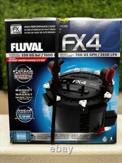 Fluval FX4 Canister Filter, up to 250 US Gal / 1000 L #A214