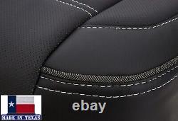 For 2015 2016 2017 2018 GMC Yukon Denali 1500 LEATHER Bottom Seat Cover in Black