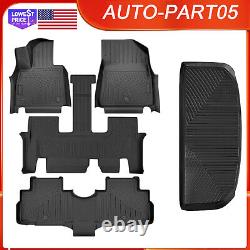 For 2020-2023 Hyundai Palisade Floor Mat Set 5pcs All Weather Cargo Liner 3 Rows