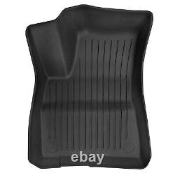 For 2020-2023 Model 3 Front Rear Cargo Liners Black All Season Floor Mats 6Pcs