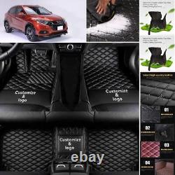 For Honda HR-V Car Floor Mats Handmade All Weather Luxury Customized Cargo Pads