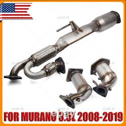 For Nissan Murano 3.5L All Three Catalytic Converters 2008-2019 25H43240/238239