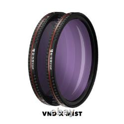 Freewell (Mist Edition) 95mm Thread Variable ND Filter All Day 2-5 Stop & 6-9 St
