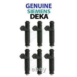 GENUINE SIEMENS DEKA 60LB Fuel Injectors EV1 60mm Length 630cc FI114961 Qty 6