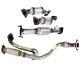 Gmc Acadia 3.6l All Three Catalytic Converters & Flex Pipe 2009-2017 4 Pieces