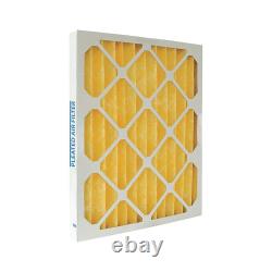 GRAINGER 2DYV8 PK 12 Pleated Air Filter, 20x20x2, MERV 11 2DYV8