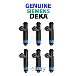 Genuine Siemens Deka 80lb 835cc Fuel Injectors Ev1 Fi114992 6