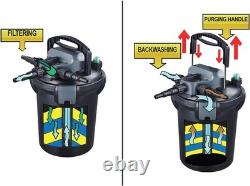 Half Off Ponds HOPBP-4000H Pressure Filter 36-Watt UV for Ponds To 4,000 Gallons