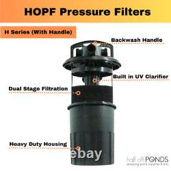 Half Off Ponds HOPBP-4000H Pressure Filter 36-Watt UV for Ponds To 4,000 Gallons