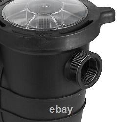 Hayward 2.0 HP 6800 GPH In/Above Ground Swimming Pool Pump with Strainer Basket