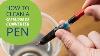 How To Clean A Fountain Pen Cartridge Converter