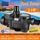 In/above Ground Pool Pump, 3hp, High Flow With Motor Strainer Filter Basket