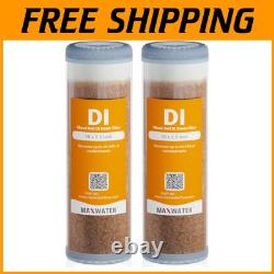 Industrial Grade Refillable Water Filter Cartridges 2-Pack for Ultimate Purity