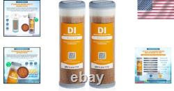 Industrial Grade Refillable Water Filter Cartridges 2-Pack for Ultimate Purity