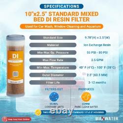 Industrial Grade Refillable Water Filter Cartridges 2-Pack for Ultimate Purity