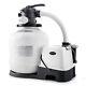 Intex 2,650 Gph 16 Krystal Clear Saltwater System And Sand Filter Pump