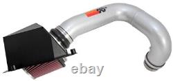 K&N COLD AIR INTAKE 77 SERIES SILVER FOR Chevy Equinox 2.4L 2010-2017