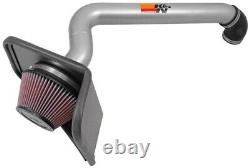 K&N COLD AIR INTAKE 77 SERIES SILVER FOR Jeep Renegade 2.4L 2015-2022