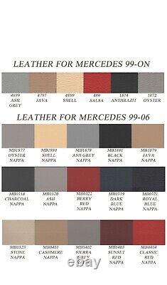 LEATHER For Mercedes Benz ALL COLORS AVAILABLE