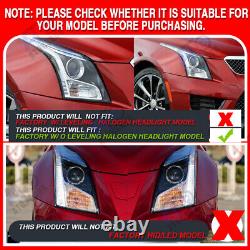 LED Headlight For Cadillac ATS 2013-19 LED Sequential Animation Replace Halogen