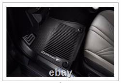 Lexus Oem Factory All Weather Floor Mat Liner Set 2015-2024 Rcf Rwd Black