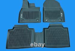 Lexus Rz450e 2023 3 Pcs Black All Weather Floor Liners Pt908-46230-02