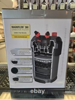 Marineland MAGNIFLOW 360 GPM CANISTER FILTER For Aquariums