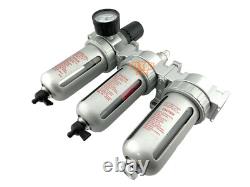 NEW 1/2 Compressed Air Filter Regulator / Desiccant Dryer / Coalescing Filter