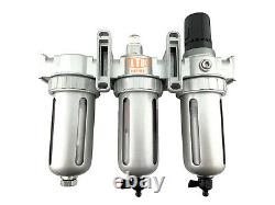 NEW 1/2 Compressed Air Filter Regulator / Desiccant Dryer / Coalescing Filter