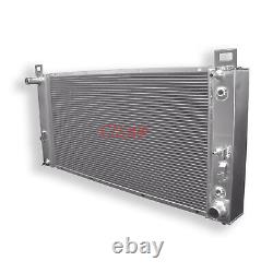 New All Aluminum Radiator For GMC Sierra 1500 2Rows 2001-2013 34 Core