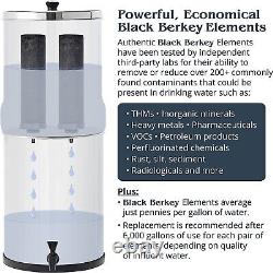 New Authentic Black Berkey Filters & PF-2 Fluoride Filters Combo Free Shipping