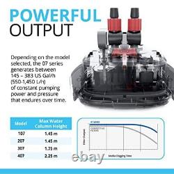 Perfomance Canister Filter for Aquariums Up to 100 Gallons Aquarium 407