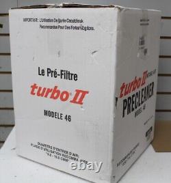 Pre-Cleaner Turbo II 46 with 5 Inlet Air Intake & 350 -700 CFM NEW FREE SHIP