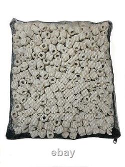 Premium Micro Fiber Ceramic Bio Filter Media Ceramic Ring Aquarium Canister Pond