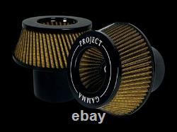 Project Gamma Replacement Air Filters-Universal Fit for All Cars, Set of 2