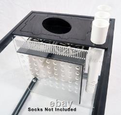 REFUGIUM KIT Custom 75 Gallon 5 Chamber ezBuild Ultimate Adjustable Sump Kit