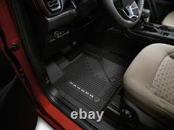 Ranger 2024-2025 All-Weather Floor Liners, 3 Piece Front and Rear Set