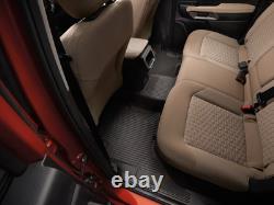 Ranger 2024-2025 All-Weather Floor Liners, 3 Piece Front and Rear Set