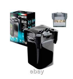 SICCE WHALE 120 EXTERNAL CANISTER FILTER for AQUARIUM WATER 140 GPH SIC426