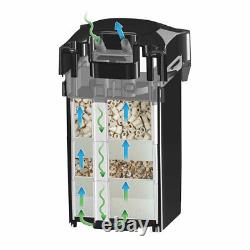 SICCE WHALE 120 EXTERNAL CANISTER FILTER for AQUARIUM WATER 140 GPH SIC426