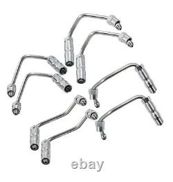 Set of 8 Fuel Injector Lines for 6.6L 01-04 LB7 Chevrolet GMC Duramax